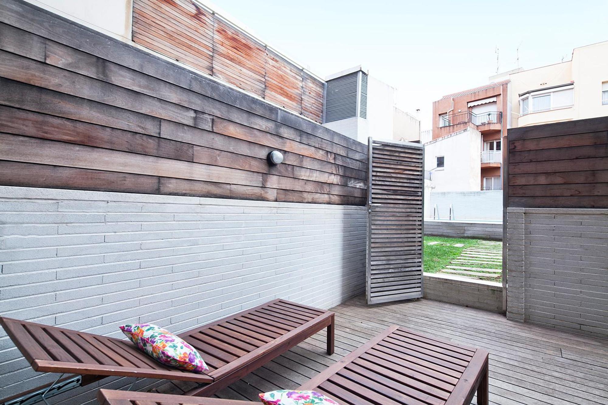 My Space Emirates - Splendid Apartment With Terrace And Pool Near Park Gueell Barcelona Exteriér fotografie