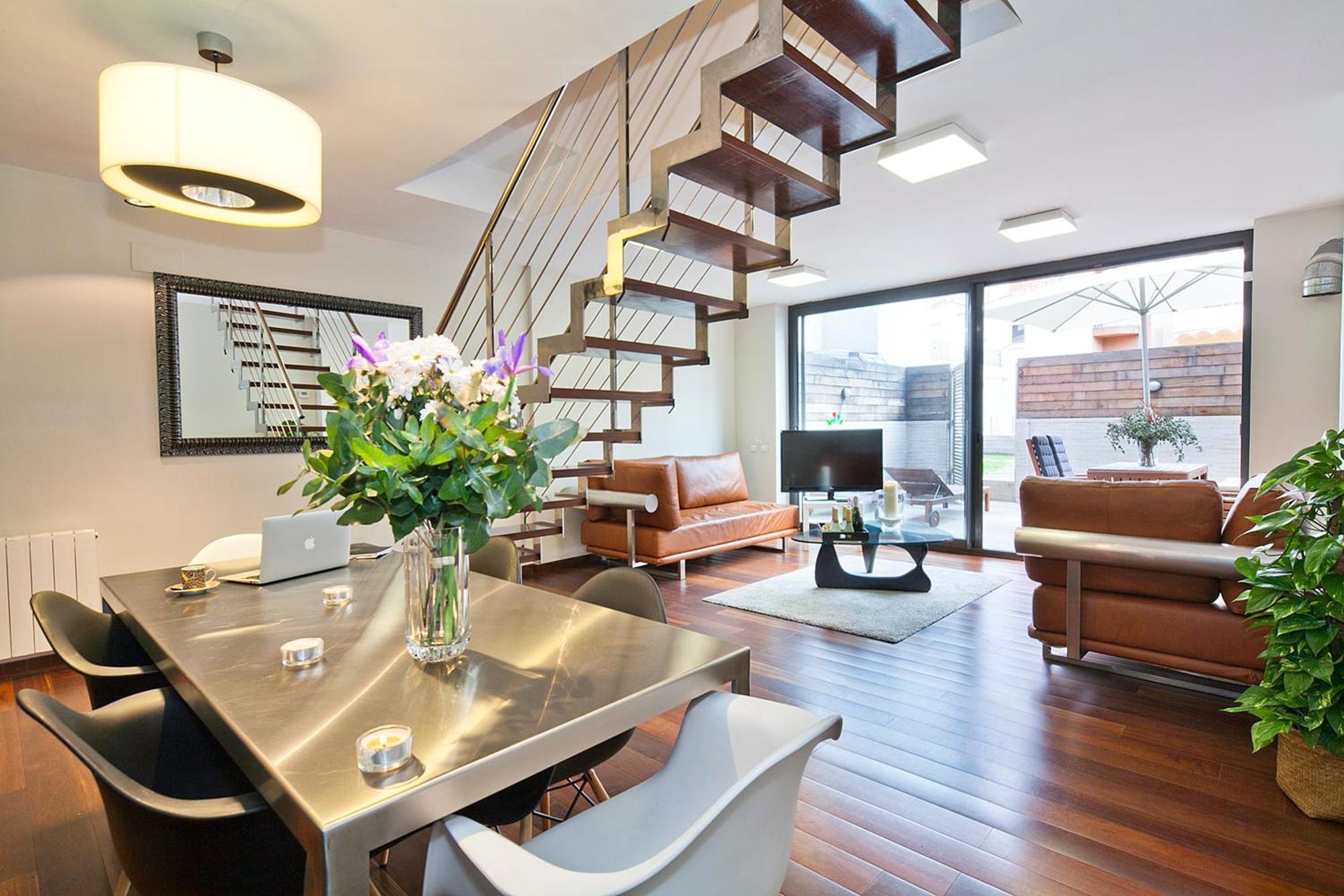 My Space Emirates - Splendid Apartment With Terrace And Pool Near Park Gueell Barcelona Pokoj fotografie